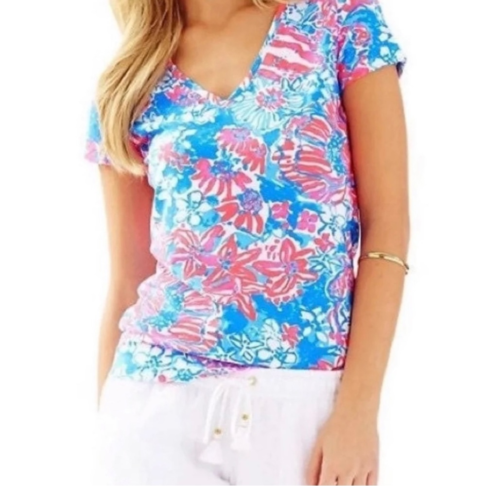 Lilly Pulitzer Michele Top in “Pop Pop”